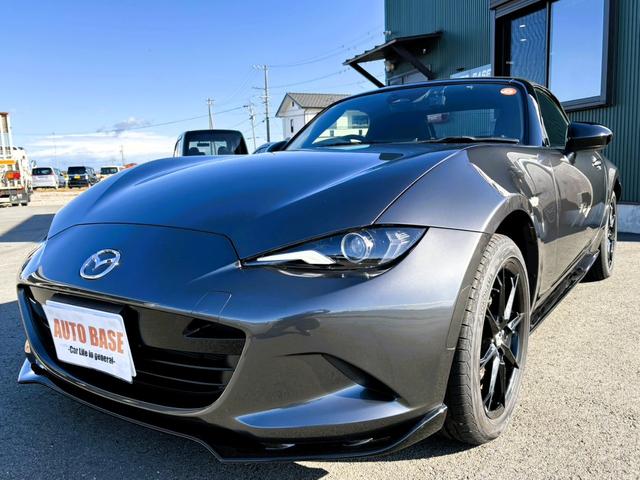 ロードスター NR-A MAZDASPEED F/S/Rアンダースカートセット/リアスポイラー 純正ビルシュタインショック HKSマフラー(純正マフラー有り)ETC ブラインドスポットモニター 車線逸脱警報システム(2枚目)