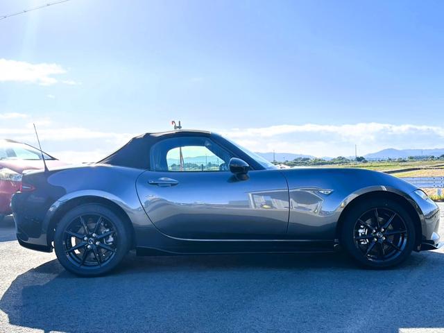 ロードスター NR-A MAZDASPEED F/S/Rアンダースカートセット/リアスポイラー 純正ビルシュタインショック HKSマフラー(純正マフラー有り)ETC ブラインドスポットモニター 車線逸脱警報システム(10枚目)