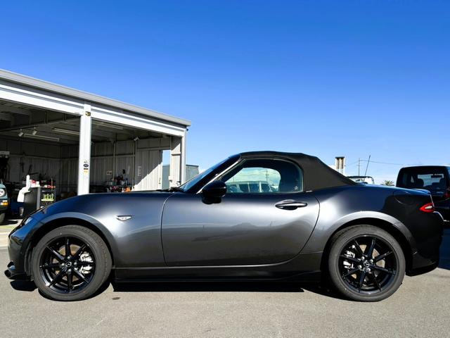 ロードスター NR-A MAZDASPEED F/S/Rアンダースカートセット/リアスポイラー 純正ビルシュタインショック HKSマフラー(純正マフラー有り)ETC ブラインドスポットモニター 車線逸脱警報システム(11枚目)