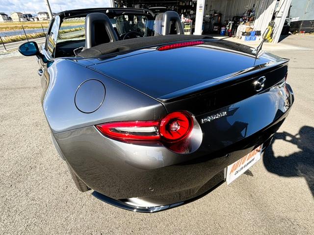 ロードスター NR-A MAZDASPEED F/S/Rアンダースカートセット/リアスポイラー 純正ビルシュタインショック HKSマフラー(純正マフラー有り)ETC ブラインドスポットモニター 車線逸脱警報システム(14枚目)