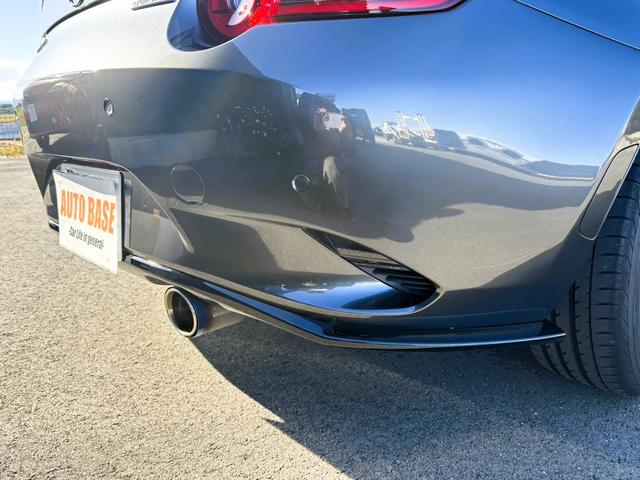 ロードスター NR-A MAZDASPEED F/S/Rアンダースカートセット/リアスポイラー 純正ビルシュタインショック HKSマフラー(純正マフラー有り)ETC ブラインドスポットモニター 車線逸脱警報システム(21枚目)