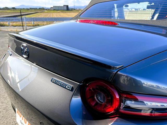 ロードスター NR-A MAZDASPEED F/S/Rアンダースカートセット/リアスポイラー 純正ビルシュタインショック HKSマフラー(純正マフラー有り)ETC ブラインドスポットモニター 車線逸脱警報システム(22枚目)