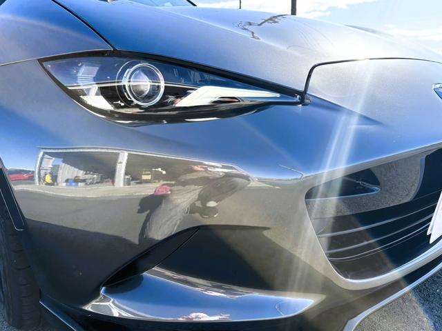 ロードスター NR-A MAZDASPEED F/S/Rアンダースカートセット/リアスポイラー 純正ビルシュタインショック HKSマフラー(純正マフラー有り)ETC ブラインドスポットモニター 車線逸脱警報システム(23枚目)