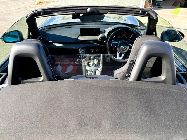 ロードスター NR-A MAZDASPEED F/S/Rアンダースカートセット/リアスポイラー 純正ビルシュタインショック HKSマフラー(純正マフラー有り)ETC ブラインドスポットモニター 車線逸脱警報システム(29枚目)