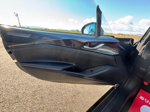 ロードスター NR-A MAZDASPEED F/S/Rアンダースカートセット/リアスポイラー 純正ビルシュタインショック HKSマフラー(純正マフラー有り)ETC ブラインドスポットモニター 車線逸脱警報システム(32枚目)