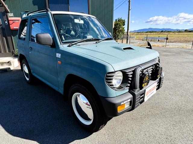 パジェロミニ VR-II ラプターライナー オリジナル塗装 オールテレーンタイヤ新品 ホイールキャップ新品、カロッツェリアBluetoothレシーバー新品 バックカメラ(12枚目)