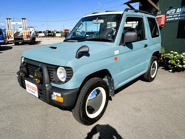 パジェロミニ VR-II ラプターライナー オリジナル塗装 オールテレーンタイヤ新品 ホイールキャップ新品、カロッツェリアBluetoothレシーバー新品 バックカメラ(14枚目)