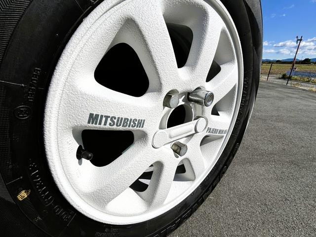 パジェロミニ VR-II ラプターライナー オリジナル塗装 オールテレーンタイヤ新品 ホイールキャップ新品、カロッツェリアBluetoothレシーバー新品 バックカメラ(21枚目)