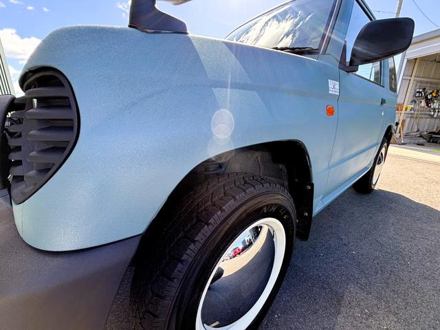 パジェロミニ VR-II ラプターライナー オリジナル塗装 オールテレーンタイヤ新品 ホイールキャップ新品、カロッツェリアBluetoothレシーバー新品 バックカメラ(23枚目)