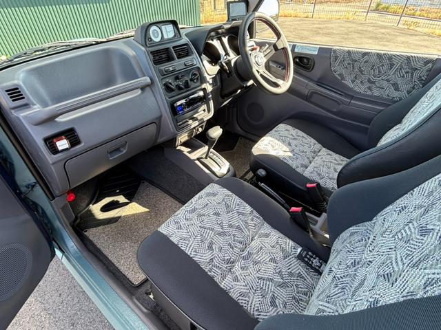 パジェロミニ VR-II ラプターライナー オリジナル塗装 オールテレーンタイヤ新品 ホイールキャップ新品、カロッツェリアBluetoothレシーバー新品 バックカメラ(37枚目)