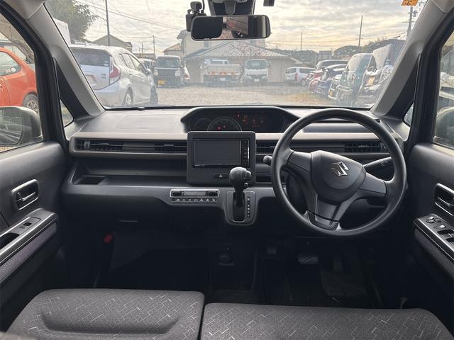 ワゴンR ハイブリッドFX ドライブレコーダー ETC ナビ クリアランスソナー レーンアシスト 衝突被害軽減システム オートライト スマートキー アイドリングストップ 電動格納ミラー シートヒーター ベンチシート CVT(2枚目)