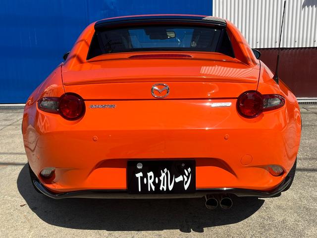 ロードスターRF 30周年記念車 1オーナー 国内139台限定車 専用ボディ色 6速MT マツダコネクト BOSEサウンド RAYS製17インチ専用ホイール オレンジブレンボキャリパー RECARO製専用シート マツダオプションエアロ(13枚目)