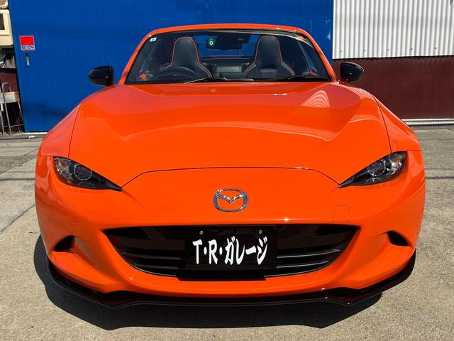ロードスターRF 30周年記念車 1オーナー 国内139台限定車 専用ボディ色 6速MT マツダコネクト BOSEサウンド RAYS製17インチ専用ホイール オレンジブレンボキャリパー RECARO製専用シート マツダオプションエアロ(60枚目)