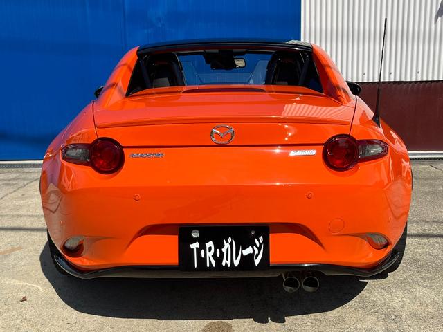ロードスターRF 30周年記念車 1オーナー 国内139台限定車 専用ボディ色 6速MT マツダコネクト BOSEサウンド RAYS製17インチ専用ホイール オレンジブレンボキャリパー RECARO製専用シート マツダオプションエアロ(61枚目)