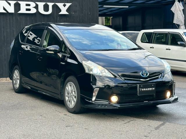 プリウスアルファ S TRDエアロ ALPINE9インチナビゲーション フルセグ CD・DVD再生 ETC スマートキー フォグライト ステリモ 純正16インチアルミホイール 電動格納ミラー EV/ECO/POWERモード(39枚目)