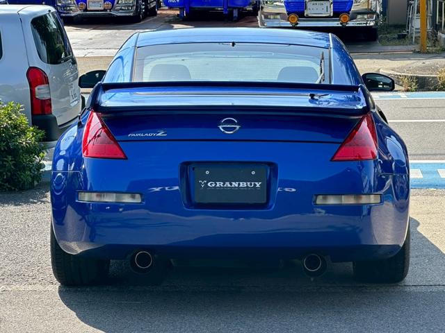 フェアレディZ バージョンS プロドライブGC-05F18インチアルミ 車高調 社外マフラー 6速MT車両 リアウィング カロッチェリア7インチナビ フルセグ CD・DVD再生 Bluetoothオーディオ 3連メーター ETC(37枚目)