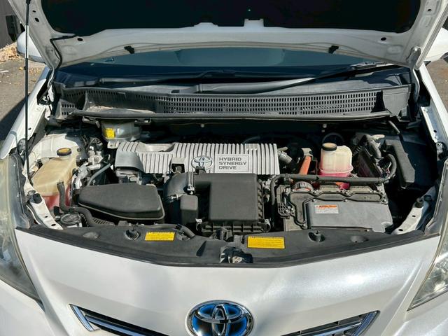 プリウスアルファ G クルーズコントロール バックカメラ BBSアルミホイール 純正SDナビゲーション CD・DVD再生 フルセグ視聴 スマートキー ビルドインETC ステアリングリモコン フォグライト Bluetooth(16枚目)