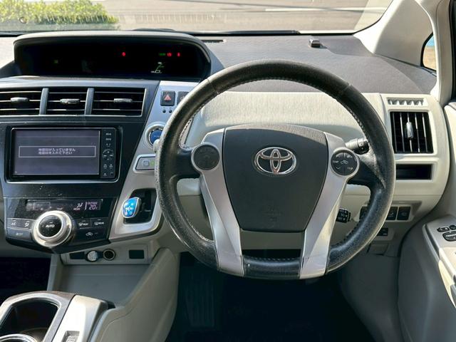 プリウスアルファ G クルーズコントロール バックカメラ BBSアルミホイール 純正SDナビゲーション CD・DVD再生 フルセグ視聴 スマートキー ビルドインETC ステアリングリモコン フォグライト Bluetooth(70枚目)