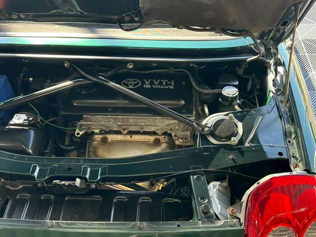 ＭＲ－Ｓ Ｖエディション　純正フルエアロ　後期型　６速ＭＴ車両　社外マフラー　ＥＴＣ　本革シート　ロールバー　助手席エアバック　フォグライト　アルミペダル　純正アルミホイール　スペアタイヤ　スペアタイヤカバー（49枚目）