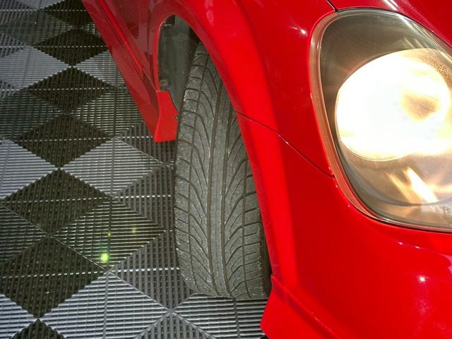 ＭＲ－Ｓ Ｖエディション　純正フルエアロ　リアウィング　黒色ソフトトップ　ＥＴＣ　５速ＭＴ車両　カロッチェリア７インチナビ　ワンセグ　ＣＤ再生　アルミペダル　スペアタイヤ　スペアタイヤカバー　助手席エアバック　エアコン（30枚目）