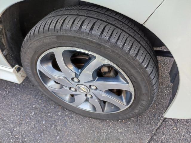 ルークス ハイウェイスター　社外ナビ　ワンセグＴＶ　ベンチシート　片側電動スライドドア　電動格納ミラー　純正アルミホイール　スマートキー　シートカバー（17枚目）