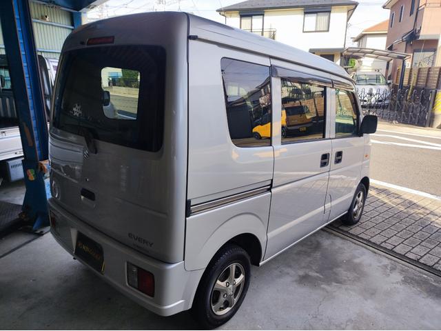 エブリイ PAターボ ターボ 社外ナビ フルセグテレビ ETC モケットシート(3枚目)