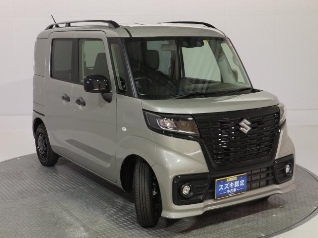 スペーシアベース ＸＦ　フルタイム４ＷＤ　片側電動スライド　追従機能付クルコン　Ａ／Ｃ　Ｐ／Ｓ　Ｐ／Ｗ　Ａ／Ｂ　ＡＢＳ　前後衝突被害軽減ブレーキ　保証書・取説完備　スペアキーあり　ハイビームアシスト機能付ＬＥＤオートライトヘッド　片側電動スライド　追従機能付きクルーズコントロール（28枚目）