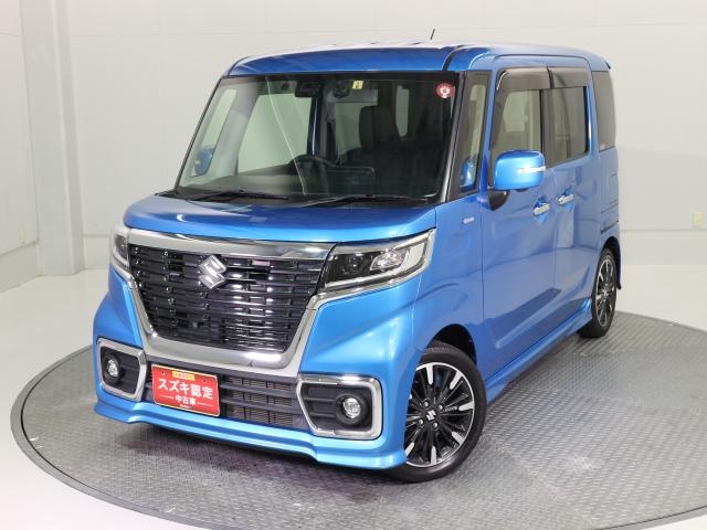 スペーシア カスタム　ＨＹＢＲＩＤ　ＸＳターボ　車検整備渡し　純正ナビ　８ｖ純正ナビ（ラジオ・フルセグＴＶ・ＣＤ・ＤＶＤ・Ｂｌｕｅｔｏｏｔｈ・録音・ＳＤ・ＵＳＢ）　バックカメラ　　ＥＴＣ　前方ドライブレコーダー　前後ブレーキサポート　両側電動スライド　ＬＥＤオートライト（23枚目）