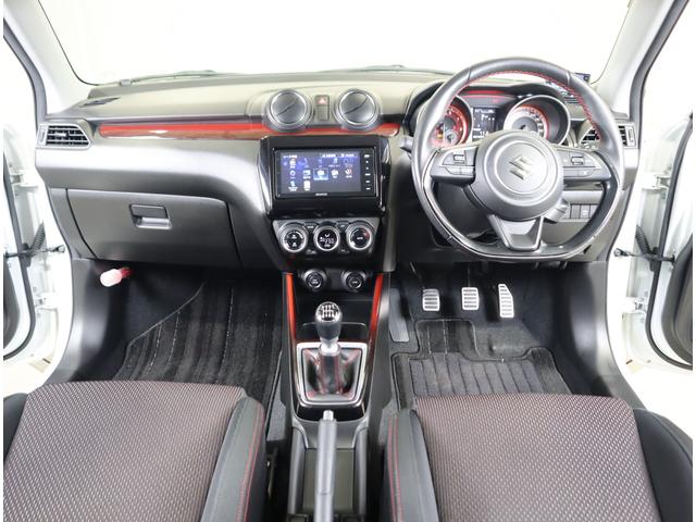 スイフトスポーツ スポーツ ナビ・ETC・バックカメラ・前方ドラレコ・マット 7インチワイドナビ(ラジオ・TV・CD・DVD・Bluetooth・MSV・SD・USB) ETC バックカメラ 前方ドラレコ 衝突被害軽減ブレーキ 追従機能付クルーズコントロール フロアマット(8枚目)