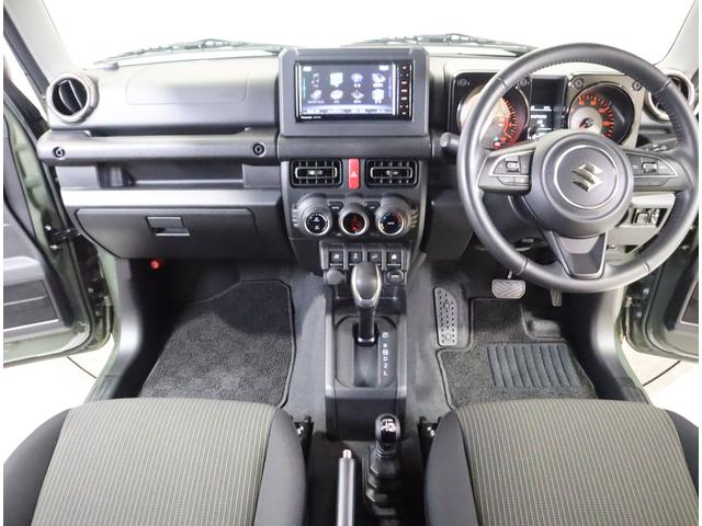 ジムニー ＸＣ　３型　車検整備渡し　ナビ・ＥＴＣ・バックＣ・ドラレコ　７インチワイドナビ（ラジオ・ＴＶ・ＣＤ・ＤＶＤ・Ｂｌｕｅｔｏｏｔｈ・ＭＳＶ・ＳＤ・ＵＳＢ）　ＥＴＣ　バックカメラ　前後ドラレコ　ダウンヒルアシストコントロール　パートタイム４ＷＤ用トランスファーレバー（8枚目）
