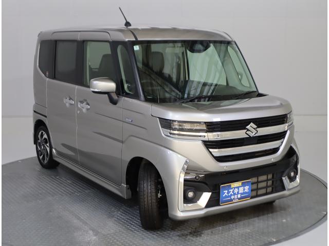 スペーシアカスタム カスタム　ＨＹＢＲＩＤ　ＸＳ　ＡＣＣ・前後ブレーキサポート　前後ブレーキサポート　追従式クルーズコントロール　レーンキープアシスト　ハイビームアシスト付ＬＥＤオートヘッドライト　先行車発進通知機能　後席両側電動スライドドア　後席サンシェード　サーキュレーター（28枚目）