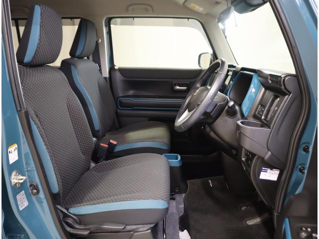 ハスラー ＨＹＢＲＩＤ　Ｘターボ　目玉車　車検整備渡し　ナビ・全方位Ｃ　純正オプションメモリーナビ（ラジオ・ＴＶ・ＣＤ・ＤＶＤ・Ｂｌｕｅｔｏｏｔｈ・ＵＳＢ）　ＥＴＣ　全方位カメラ　前後ブレーキサポート　追従式クルーズコントロール　レーンキープアシスト　マット・バイザー（55枚目）