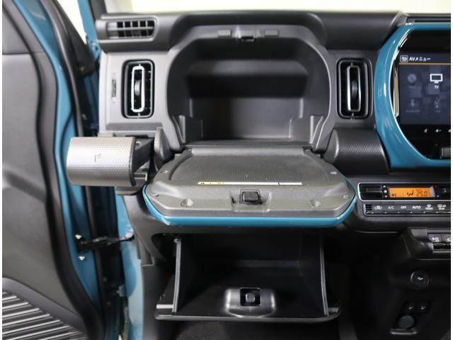 ハスラー ＨＹＢＲＩＤ　Ｘターボ　目玉車　車検整備渡し　ナビ・全方位Ｃ　純正オプションメモリーナビ（ラジオ・ＴＶ・ＣＤ・ＤＶＤ・Ｂｌｕｅｔｏｏｔｈ・ＵＳＢ）　ＥＴＣ　全方位カメラ　前後ブレーキサポート　追従式クルーズコントロール　レーンキープアシスト　マット・バイザー（76枚目）