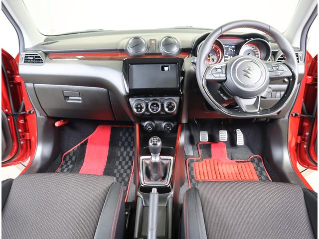 スイフトスポーツ スポーツ 4型 目玉車 ACC・前後ブレーキサポート・マット 全方位カメラ 前後ブレーキサポート 追従式クルーズコントロール レーンキープアシスト ハイビームアシスト付LEDオートヘッドライト 車線逸脱警報機能 先行車発進通知機能 フロアマット 認定中古車(10枚目)