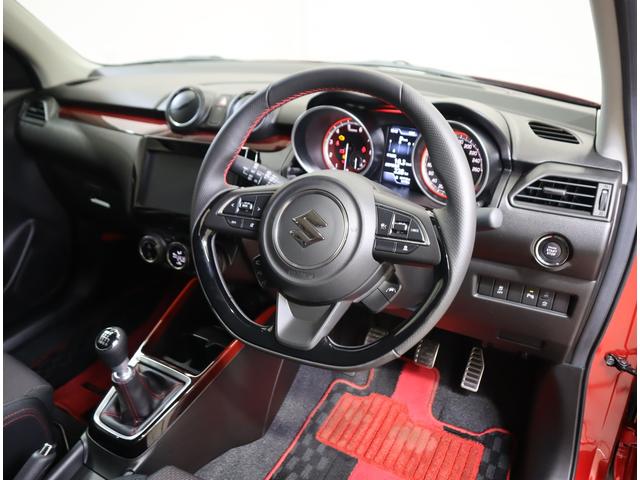 スイフトスポーツ スポーツ 4型 目玉車 ACC・前後ブレーキサポート・マット 全方位カメラ 前後ブレーキサポート 追従式クルーズコントロール レーンキープアシスト ハイビームアシスト付LEDオートヘッドライト 車線逸脱警報機能 先行車発進通知機能 フロアマット 認定中古車(55枚目)