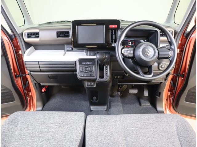 スペーシア HYBRID X 前後ブレーキサポート・ハイビームアシスト 前後ブレーキサポート 前後踏み間違い防止装置 ハイビームアシスト付LEDオートヘッドライト 車線逸脱警報機能 先行車発進通知機能 後席両側電動スライドドア キーレスプッシュスタート シートヒーター(9枚目)