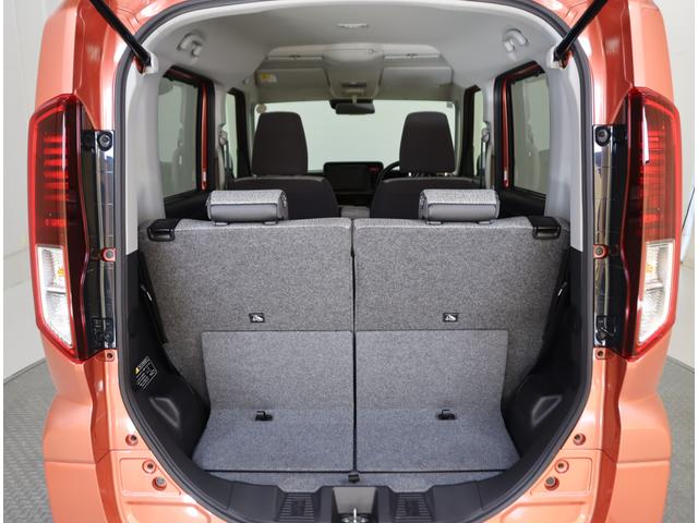 スペーシア HYBRID X 前後ブレーキサポート・ハイビームアシスト 前後ブレーキサポート 前後踏み間違い防止装置 ハイビームアシスト付LEDオートヘッドライト 車線逸脱警報機能 先行車発進通知機能 後席両側電動スライドドア キーレスプッシュスタート シートヒーター(44枚目)