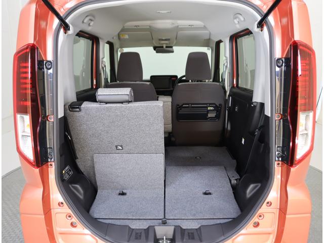 スペーシア HYBRID X 前後ブレーキサポート・ハイビームアシスト 前後ブレーキサポート 前後踏み間違い防止装置 ハイビームアシスト付LEDオートヘッドライト 車線逸脱警報機能 先行車発進通知機能 後席両側電動スライドドア キーレスプッシュスタート シートヒーター(45枚目)