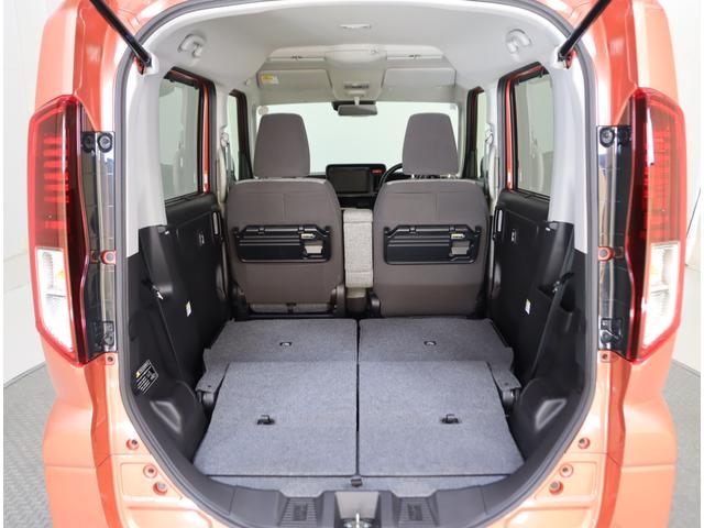 スペーシア HYBRID X 前後ブレーキサポート・ハイビームアシスト 前後ブレーキサポート 前後踏み間違い防止装置 ハイビームアシスト付LEDオートヘッドライト 車線逸脱警報機能 先行車発進通知機能 後席両側電動スライドドア キーレスプッシュスタート シートヒーター(46枚目)