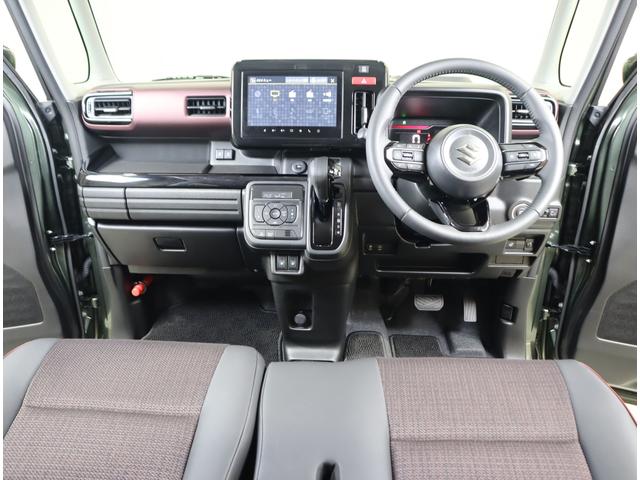 スペーシアカスタム カスタム HYBRID XSターボ 純正OPナビ・全方位C 純正オプションメモリーナビ(ラジオ・TV・Bluetooth・USB) 全方位カメラ 前後ブレーキサポート 追従式クルーズコントロール レーンキープアシスト 後席両側電動スライドドア フロアマット(8枚目)