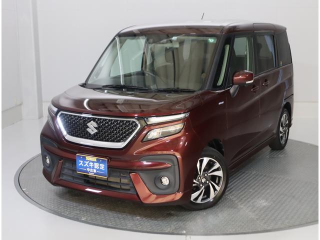 ソリオバンディット バンディット　ＨＹＢＲＩＤ　ＭＶ　車検整備渡し　ナビ・ＥＴＣ　純正オプションメモリーナビ（ラジオ・ＴＶ・ＣＤ・ＤＶＤ・Ｂｌｕｅｔｏｏｔｈ・ＵＳＢ）　ＥＴＣ　全方位カメラ　前後ブレーキサポート　追従式クルーズコントロール　後席片側電動スライドドア　フロアマット（22枚目）