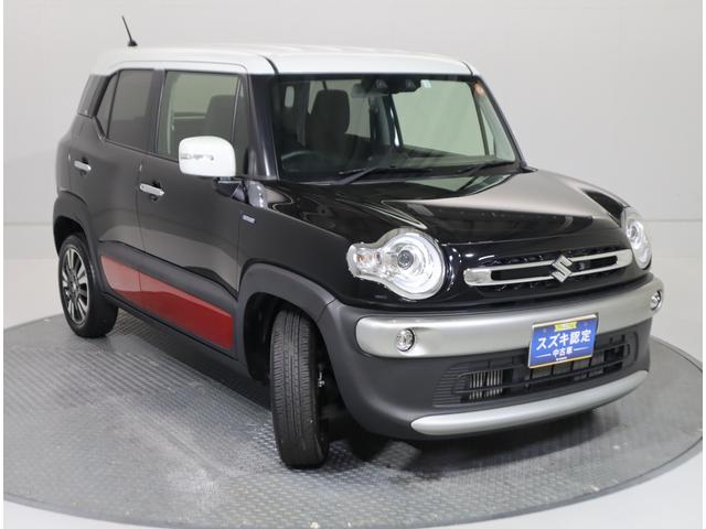 クロスビー ＨＹＢＲＩＤ　ＭＺ　３型　車検整備渡し　ＡＣＣ・フロアマット　前後ブレーキサポート　追従式クルーズコントロール　レーンキープアシスト　ハイビームアシスト付ＬＥＤオートヘッドライト　先行車発進通知機能　パドルシフト　フロアマット　シートヒーター　リモート格納ミラー（28枚目）