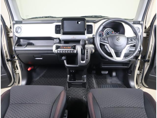 クロスビー HYBRID MZ 3型 ACC・前後ブレーキサポート 全方位カメラ 前後ブレーキサポート 追従式クルーズコントロール レーンキープアシスト ハイビームアシスト付LEDオートヘッドライト 先行車発進通知機能 パドルシフト シートヒーター フロアマット(9枚目)