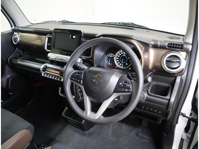 クロスビー HYBRID MZ 4型 前後ブレーキサポート・ACC 前後ブレーキサポート 追従機能付クルーズコントロール 車線逸脱抑制機能 ハイビームアシスト付LEDオートヘッドライト 先行車発進お知らせ機能 車線逸脱警報機能 パドルシフト シートヒーター 4WD(48枚目)