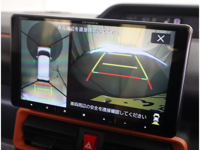 タント ファンクロスターボ　ナビ・ＥＴＣ・全方位カメラ・前後ドラレコ　９インチナビ（ラジオ・ＴＶ・Ｂｌｕｅｔｏｏｔｈ・ＳＤ・ＵＳＢ）　ＥＴＣ　全方位カメラ　前後ドラレコ　前後ブレーキサポート　追従機能付クルーズコントロール　ハイビームアシスト付ＬＥＤオートヘッドライト（13枚目）