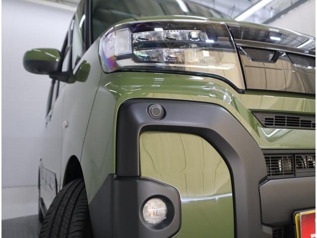 タント ファンクロスターボ　ナビ・ＥＴＣ・全方位カメラ・前後ドラレコ　９インチナビ（ラジオ・ＴＶ・Ｂｌｕｅｔｏｏｔｈ・ＳＤ・ＵＳＢ）　ＥＴＣ　全方位カメラ　前後ドラレコ　前後ブレーキサポート　追従機能付クルーズコントロール　ハイビームアシスト付ＬＥＤオートヘッドライト（34枚目）