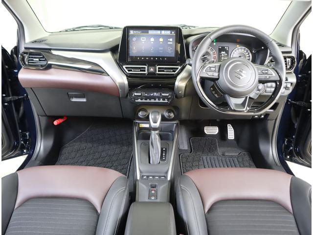 フロンクス 1型 4WD ナビ・全方位カメラ・ACC・LEDヘッドライト 純正メモリーナビ(ラジオ・Bluetooth・USB) 全方位カメラ 前後ブレーキサポート 追従機能付クルーズコントロール 車線逸脱抑制機能 ハイビームアシスト付LEDオートヘッドライト フロアマット(8枚目)