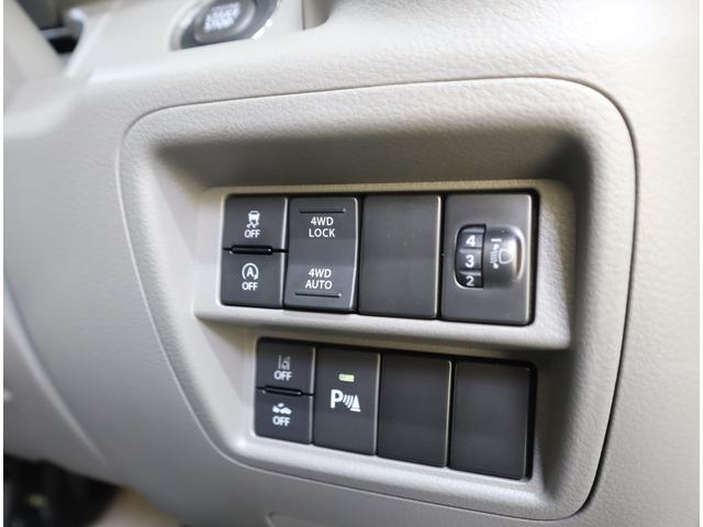 エブリイ ＪＯＩＮターボ　６型　４ＷＤ　目玉車　前後ブレーキサポート　前後ブレーキサポート　前後踏み間違い防止装置　ハイビームアシスト付ＬＥＤオートヘッドライト　先行車発進お知らせ機能　車線逸脱警報機能　後席両側スライドドア　前席シートヒーター　ラバーフロアマット（14枚目）