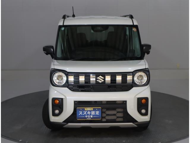 スペーシア ギア　ＨＹＢＲＩＤ　ＸＺ　ナビ・全方位カメラ・シートヒーター　純正ＯＰメモリーナビ（ラジオ・ＴＶ・Ｂｌｕｅｔｏｏｔｈ・ＵＳＢ）　全方位カメラ　前後ブレーキサポート　追従機能付クルーズコントロール　車線逸脱抑制機能　ハイビームアシスト付ＬＥＤオートヘッドライト（21枚目）