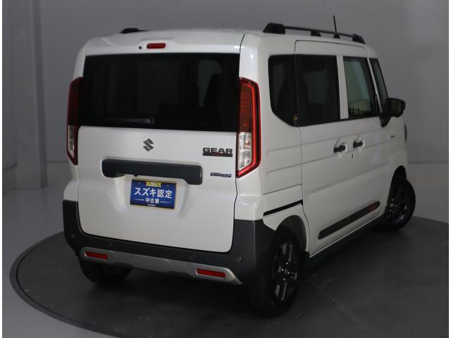 スペーシア ギア　ＨＹＢＲＩＤ　ＸＺ　ナビ・全方位カメラ・シートヒーター　純正ＯＰメモリーナビ（ラジオ・ＴＶ・Ｂｌｕｅｔｏｏｔｈ・ＵＳＢ）　全方位カメラ　前後ブレーキサポート　追従機能付クルーズコントロール　車線逸脱抑制機能　ハイビームアシスト付ＬＥＤオートヘッドライト（26枚目）